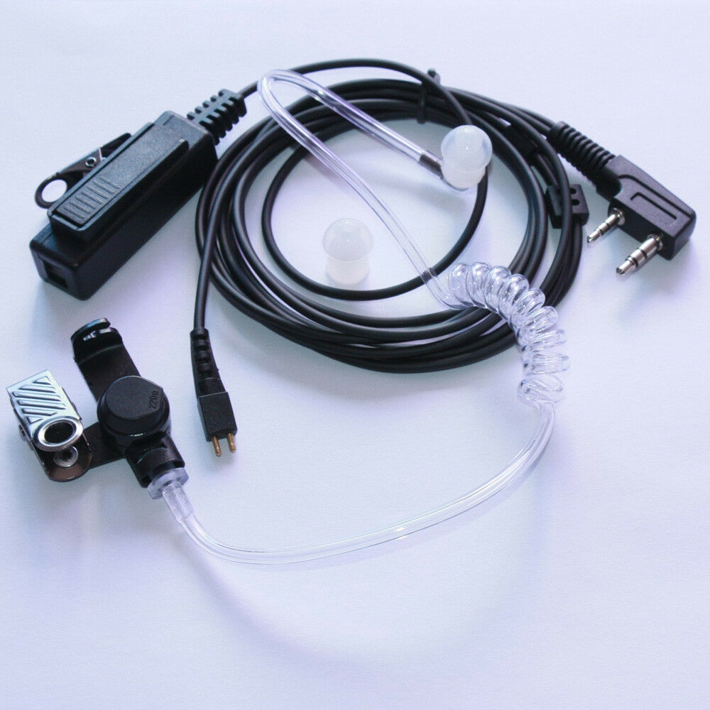 Acoustic Tube Earphone for Kenwood Radio TK-630 TK-730 TK-830 TK2000/3000